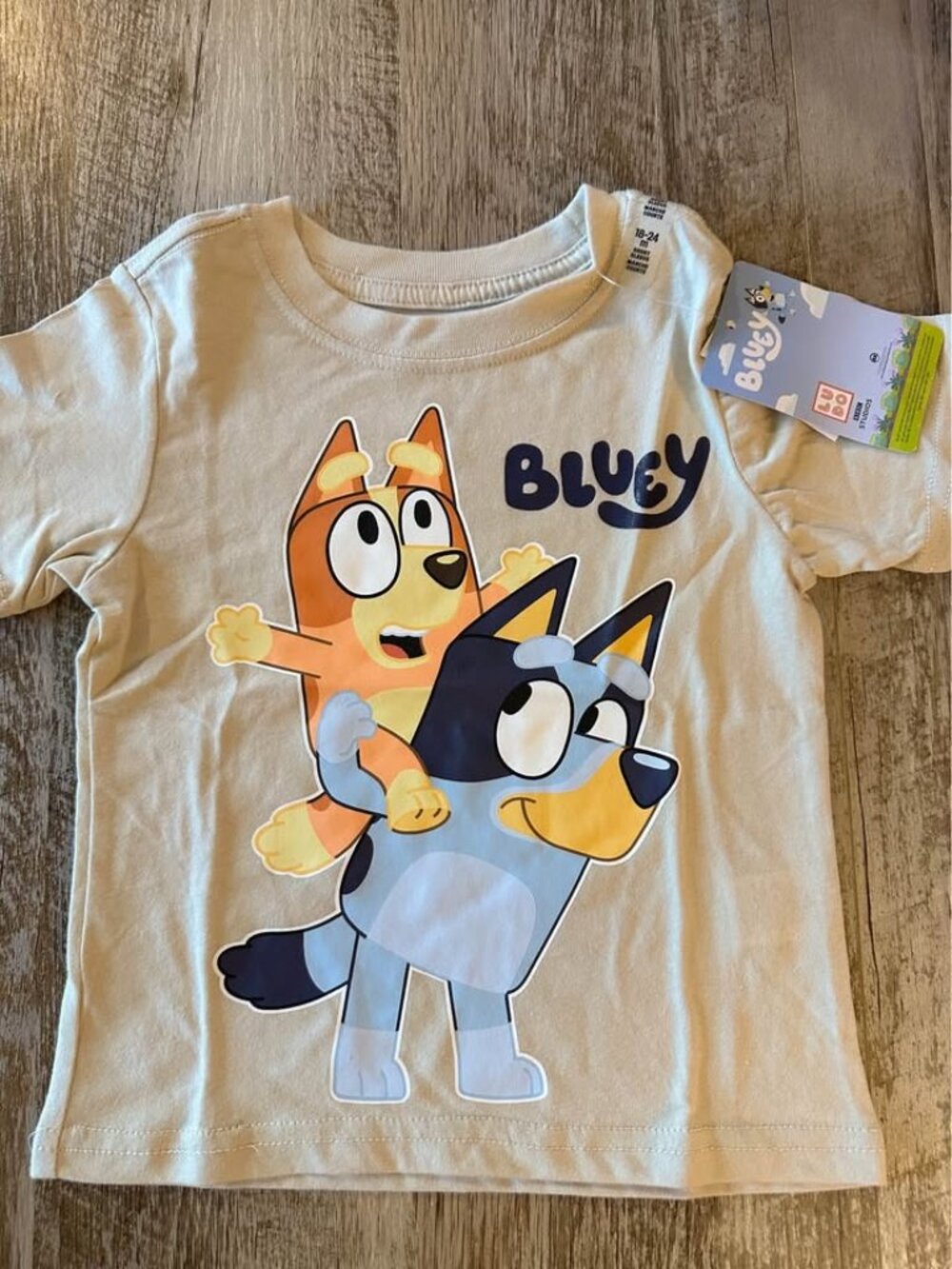 Bluey Toddler T-Shirt Size 18-24 Months